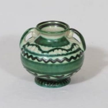 Kupittaan savi 419 maljakko, käsinmaalattu, suunnittelija , käsinmaalattu, pieni