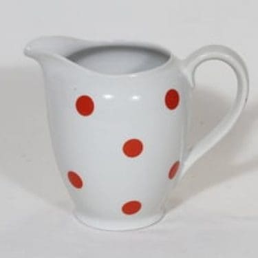 Arabia Pallo kaadin, 0.5 l, suunnittelija Raija Uosikkinen, 0.5 l, serikuva, retro