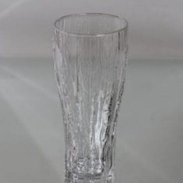 Iittala Vellamo maljakko, kirkas, suunnittelija Valto Kokko,