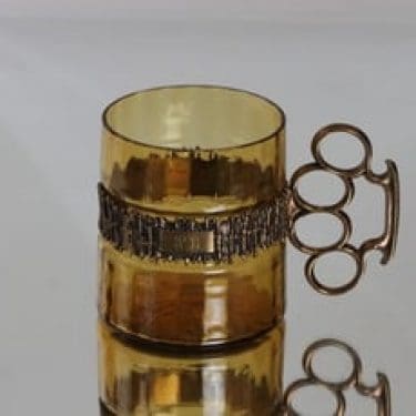 Turun hopea|Kumela 1044/S tuoppi, 65 cl, suunnittelija Pentti Sarpaneva, 65 cl, pronssivanne