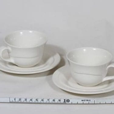 Arabia Tuuli kahvikupit, valkoinen, 2 kpl, suunnittelija ,