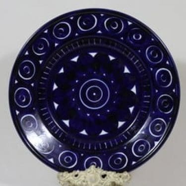 Arabia Valencia hedelmävati, käsinmaalattu, suunnittelija Ulla Procope, käsinmaalattu, suuri, signeerattu