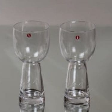 Iittala Uuma lasit, 38 cl, 2 kpl, suunnittelija Irina Viippola, 38 cl
