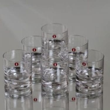 Iittala Jäänsärkijä snapsilasit, 6 cl, 6 kpl, suunnittelija Tapio Wirkkala, 6 cl, pieni
