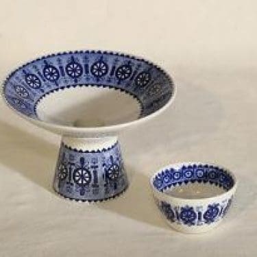 Arabia Antica kynttilänjalat, 2 kpl, suunnittelija Svea Granlund,