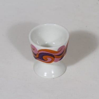 Arabia HN munakuppi, suunnittelija Gunvor-Olin Grönqvist, serikuva, retro, nimetön