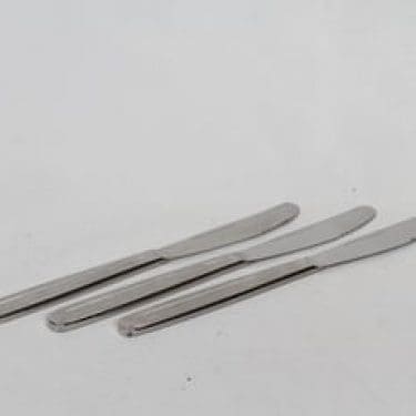 Hackman Scandic veitset, teräs, 3 kpl, suunnittelija Kaj Franck, teräs