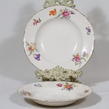 Arabia Kesäkukka lautaset, syvä, 2 kpl, suunnittelija , syvä, siirtokuva