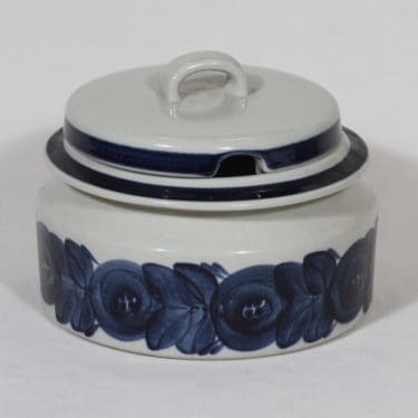 Arabia Anemone liemimalja, käsinmaalattu, suunnittelija Ulla Procope, käsinmaalattu, signeerattu