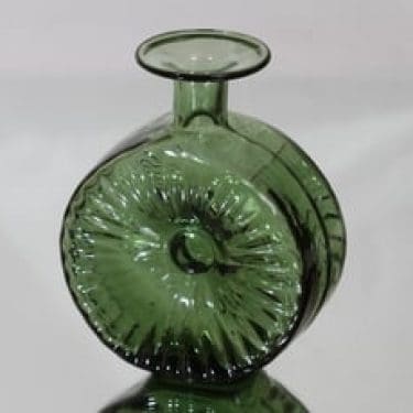 Riihimäen lasi Aurinkopullo koristepullo, koko 2/4, suunnittelija Helena Tynell, koko 2/4