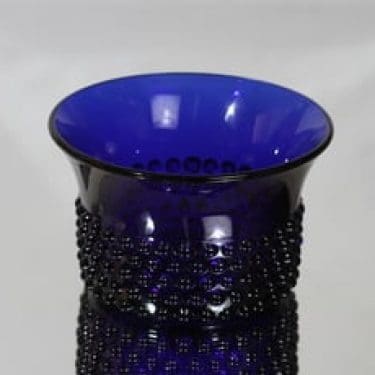 Nuutajärvi Näppyläkulho kulho, koboltinsininen, suunnittelija Saara Hopea,