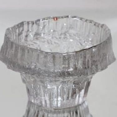 Iittala Stellaria kulho, signeerattu, suunnittelija Tapio Wirkkala, signeerattu, massiivinen