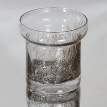 Nuutajärvi Kanerva maljakko, kirkas, suunnittelija Björn Weckström,