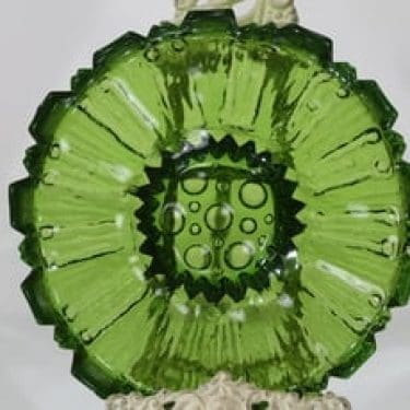 Humppila Tokka kulho, vihreä, suunnittelija Tauno Wirkkala,