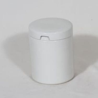 Arabia AK purkki, valkoinen, suunnittelija , koristelematon