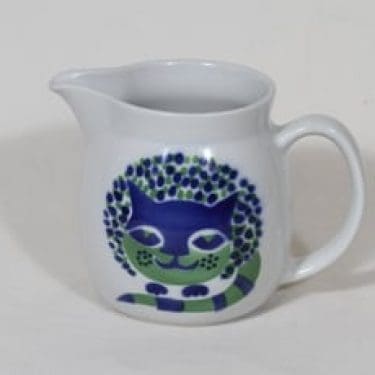 Arabia Kissa kaadin, 1 l, suunnittelija Gunvor Olin-Grönqvist, 1 l, puhalluskoriste