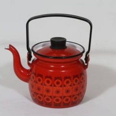 Finel Kehrä kahvipannu, 0.6 l, suunnittelija Raija Uosikkinen, 0.6 l, pieni, serikuva