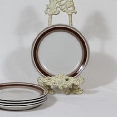 Arabia Pirtti lautaset, pieni, 5 kpl, suunnittelija , pieni, raitakoriste