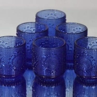 Riihimäen lasi Grapponia lasit, 16 cl, 6 kpl, suunnittelija Nanny Still, 16 cl