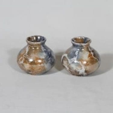 Arabia 121 maljakot, lysterikoriste, 2 kpl, suunnittelija , lysterikoriste, loistomarmori