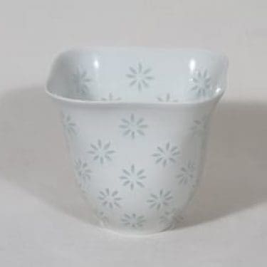 Arabia FK/9 maljakko, riisiposliini, suunnittelija Friedl Holzer-Kjellberg, riisiposliini, massasigneerattu