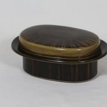 Arabia Kosmos voirasia, suunnittelija Gunvor Olin-Grönqvist, puhalluskoriste