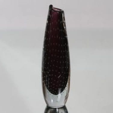 Humppila maljakko, lila, suunnittelija Mikko Helander,