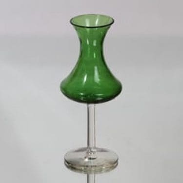 Kumela 4214 maljakko, vihreä, suunnittelija Sirkku Kumela-Lehtonen, pieni