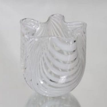 Kumela taidelasi, signeerattu, suunnittelija Maija Carlson, signeerattu, filigraani