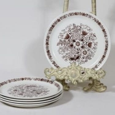 Arabia Tuula leivoslautaset, 4 kpl, suunnittelija , serikuva