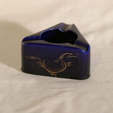 Arabia XP tuhka-astia, käsinmaalattu, suunnittelija , käsinmaalattu, art deco