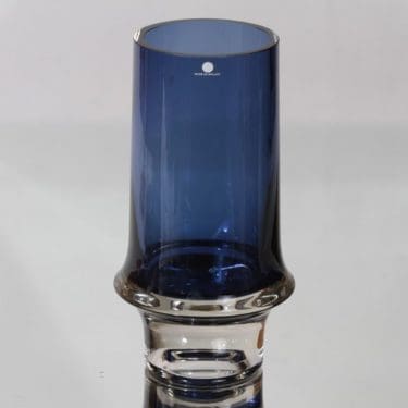 Iittala 3581 maljakko, signeerattu, suunnittelija Tapio Wirkkala, signeerattu