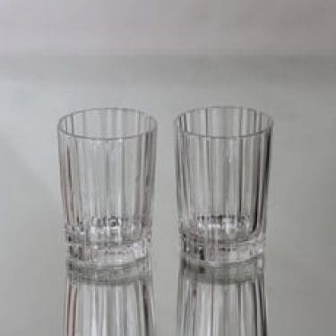 Nuutajärvi Spektro lasit, 20 cl, 2 kpl, suunnittelija Heikki Orvola, 20 cl