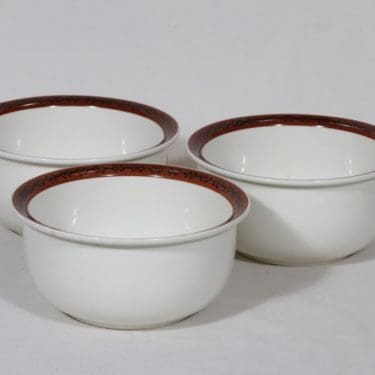 Arabia Teresa kulhot, 3 kpl, suunnittelija , pieni, ornamentti