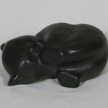 Arabia eläinfiguuri, karhu, suunnittelija , karhu, signeerattu