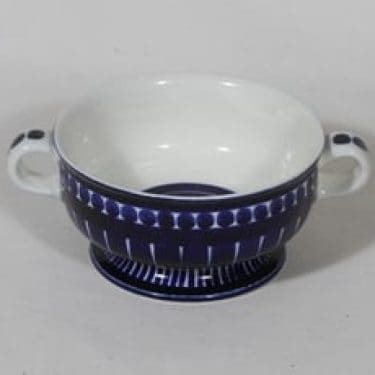 Arabia Valencia kulho, signeerattu, suunnittelija Ulla Procope, signeerattu, pieni, käsinmaalattu