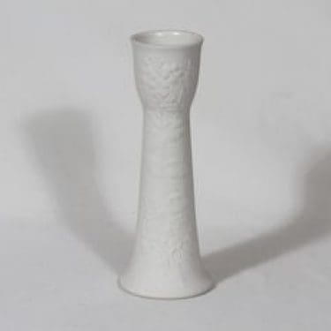 Arabia Suvi maljakko, valkoinen, suunnittelija Gunvor Olin-Grönqvist, mattalasite