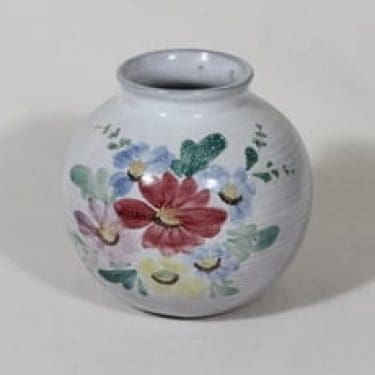 Arabia ARA maljakko, käsinmaalattu, suunnittelija , käsinmaalattu, lyijylasite