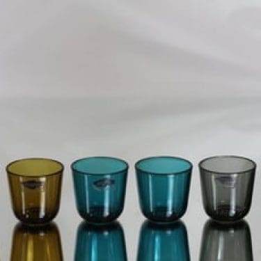 Nuutajärvi 5023 lasit, 8 cl, 6 kpl, suunnittelija Kaj Franck, 8 cl, pieni