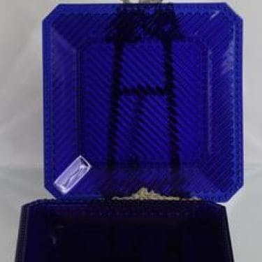 Marimekko lautaset, koboltinsininen, 6 kpl, suunnittelija Heikki Orvola,