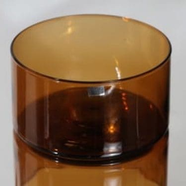 Nuutajärvi Purtilo kulho, ruskea, suunnittelija Kaj Franck,