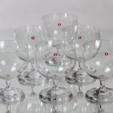 Iittala Seitsemän aurinkoa lasit, 25 cl, 6 kpl, suunnittelija Tapio Wirkkala, 25 cl