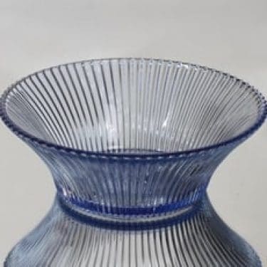 Iittala Säde kulho, sininen, suunnittelija Göran Hongell,