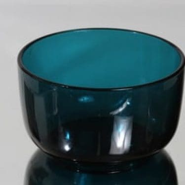 Nuutajärvi 5577 kulho, turkoosi, suunnittelija Saara Hopea,