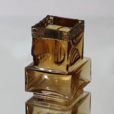 Turun hopea|Kumela 1011/S maljakko, signeerattu, suunnittelija Pentti Sarpaneva, signeerattu, pronssivanne