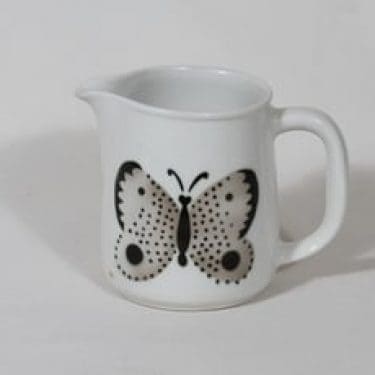 Arabia Perho kaadin, 0.75 l, suunnittelija Birger Kaipiainen, 0.75 l, puhalluskoriste, perhosaihe