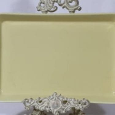 Arabia Kilta vati, keltainen värilasite, suunnittelija Kaj Franck,