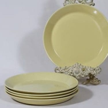 Arabia Kilta lautaset, matala, 5 kpl, suunnittelija Kaj Franck, matala