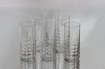 Riihimäen lasi Grappo lasit, 16 cl, 6 kpl, suunnittelija Nanny Still, 16 cl