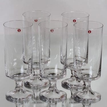 Iittala Karelia lasit, 30 cl, 5 kpl, suunnittelija Tapio Wirkkala, 30 cl